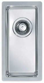 Chiuveta inox Alveus Quadrix 10 Satin 23x45 cm