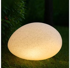 Lampă decorativă de exterior LUMISTONE, 1xE27/15W/230V, IP65, Ø 38 cm