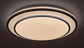 Plafoniera LED cu telecomanda Lupita argintiu, alb