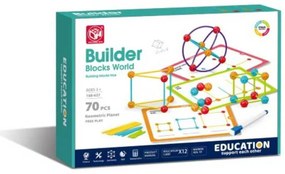 SET DE CONSTRUCTIE STEAM - FORME 3D (70 PIESE) - BUFNITEL (188-637)