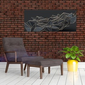 Tablou abstracției (120x50 cm)