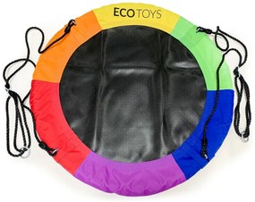 Leagăn tip cuib de barză COLOR 100cm Ecotoys