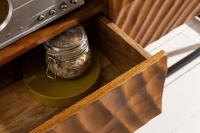 Comoda TV din lemn Scorpion 160cm Mango maro