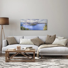 Tablou lacul montan (120x50 cm)