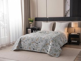 Cuvertura de pat FLORIBIRD, verde Dimensiune: 220 x 240 cm