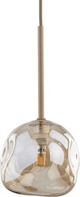Brilagi - Lustră pe cablu VULCANO 1xG9/8W/230V Ø 15 cm bej/bej fumuriu