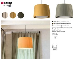 Lustra / Pendul modern design elegant SAMBA 40cm verde 64315-46