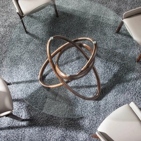 Masa dining design deosebit Walnut Wood, 140cm AC-DT16069-140