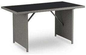 JAKS Mobilier ratan gri Colorado