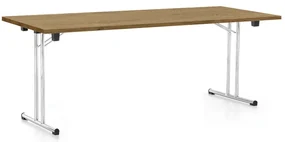 Masă plianta 200 x 80 cm, stejar piatra