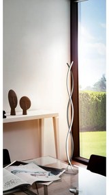 Lampadar argintiu LED (înălțime 142 cm) LASANA 2 – EGLO