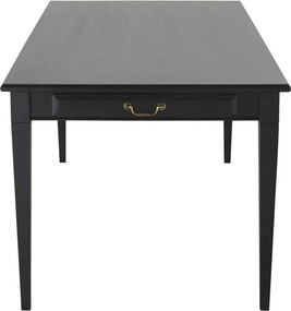 Masă lemn masiv gri Dining Noir Antracit Personalizabila