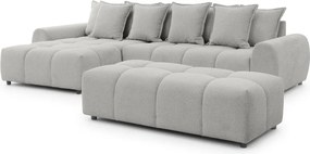 Taburet gri deschis Albane – Ropez