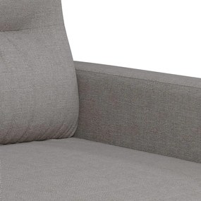 Canapea de o persoana, gri deschis, 60 cm, material textil Gri deschis, 78 x 77 x 80 cm