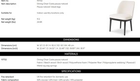 Scaun design LUX Costa, Pausa natural