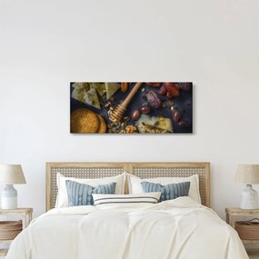 Tablou cu cu fructe uscate (120x50 cm)