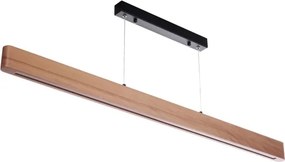 BRILAGI - Lustra LED pe cablu GARDALINE LED/90W/230V stejar