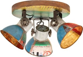 vidaXL Lampă de tavan industrială 25 W, multicolor, 42x25 cm E27