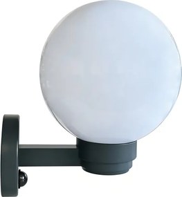 Brilagi - Aplica de exterior HARBOR cu senzor 1xE27/40W/230V IP33 antracit/alb