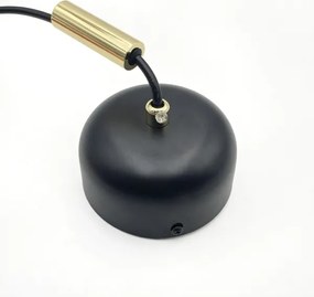 Lustră LED suspendată pe cablu BONNIE LED/10W/230V 3000K, neagră