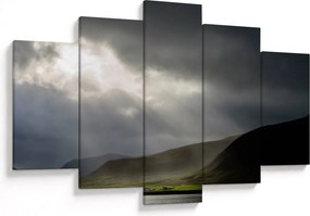 Tablou cu furtuna în apropiere (150x105 cm)