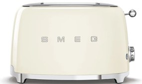 Toaster, nuanță crem, 50's Retro Style P2, 950W - SMEG