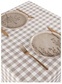 Față de masă din bumbac 150x250 cm Gingham – Tiseco Home Studio