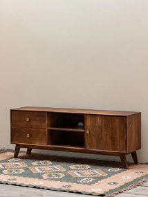 Comoda din lemn de mango, aspect vintage, Farrah