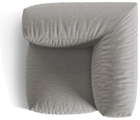 Modul pentru canapea modulară gri deschis (cu colț variabil) Martina – Micadoni Home