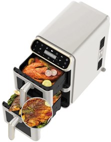 Friteuza cu aer cald dubla Sahara Berlinger Haus BH 9803