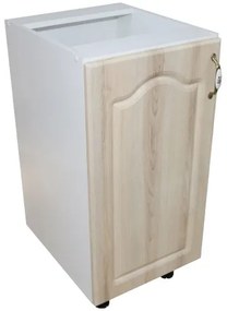 Corp inferior 40 cu 1 usa Zebra cu MDF sonoma mustata