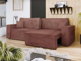 Canapea extensibilă Stosono (teracotă) (cu sp. depozitare). 1105621