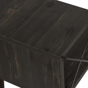 Măsuță de noptieră Cross Dark Brown