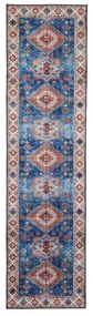 Covor albastru 225x60 cm Topaz - Think Rugs