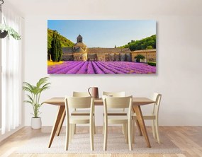 Tablou Provence cu câmpuri de lavandă