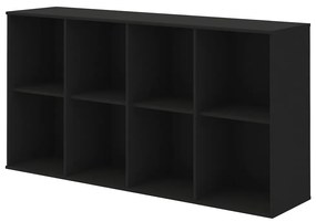 Sistem de rafturi modulare negru 136x69 cm Mistral Kubus - Hammel Furniture