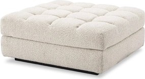 Otoman, Suport picioare design elegant LUX Dean boucle crem