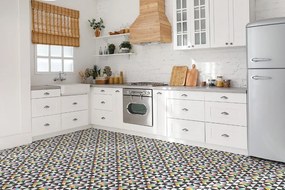 Plăci de vinil Motiv geometric colorat