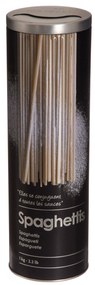 Recipient pentru spaghete, 1 kg, metal, negru