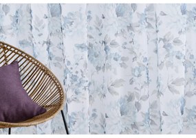 Perdea alb-albastru 300x260 cm Elsa – Mendola Fabrics