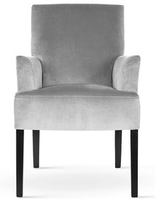 Scaun tapitat Gala cu cotiera H94 cm