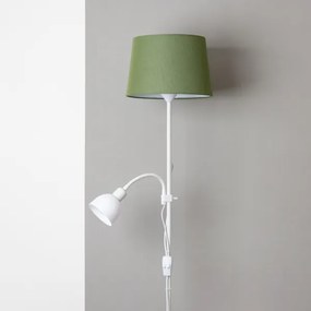 Lampadar Brilagi CERIA 2 în 1 1xE27/100W/230V + 1xE14/25W alb/verde