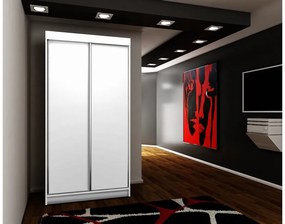 Expedo Dulap cu usi glisante TALIA 25, 150x200x62, alb