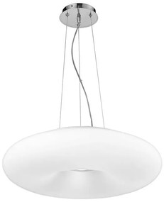 Lustra moderna design circular 53cm Bianco NVL-51011401