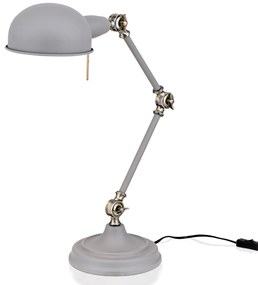 Veioza / Lampa de birou ajustabila stil retro Kermit gri
