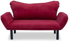 Canapea extensibilă 2-locuri Chatty (bordo). 1062613