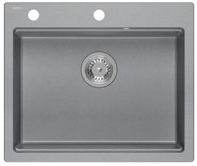 Chiuveta din granit KURT 110 WORKSTATION gri metalic