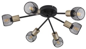 Lustră aplicată Globo 54028-6S FIASTRA 6xE14/40W/230V