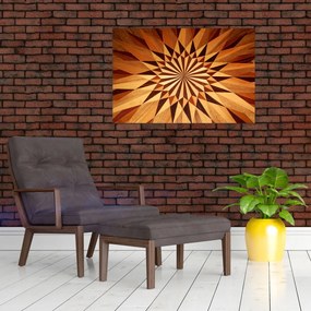 Tablou - Colaj din lemn (90x60 cm)