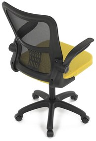 Scaun de birou Autronic KA-K2006 YEL, galben
